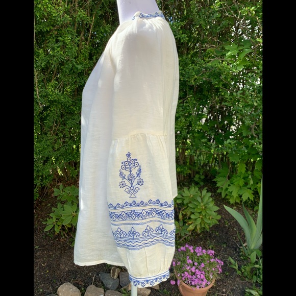 Lucky Brand Embroidered Blouse - Picture 8 of 12